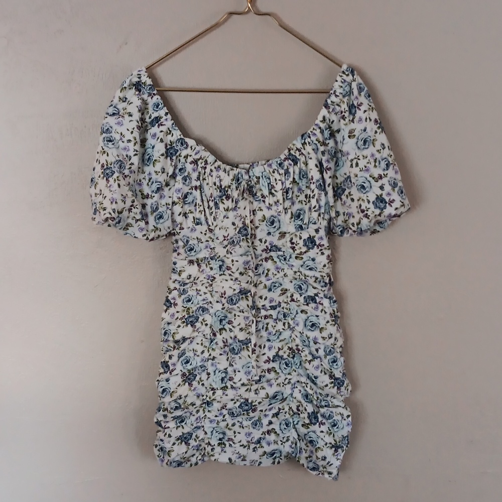 Mabel Floral Mini Dress Size S